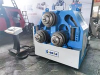Cintreuse de profilés à 3 rouleaux W24S-16 haute performance, robuste, avec moteur hydraulique de 5,5 kW pour la laiton