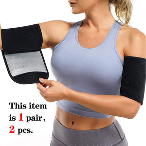 Manchons amincissants pour femmes, favorisant la transpiration, pour le fitness et le modelage corporel, taille universelle, argent et bleu - Product Image 2