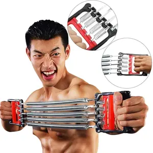 Adjustable Strength Arm Pull Exerciser Multi Function Spring Pull Expander for Exercise