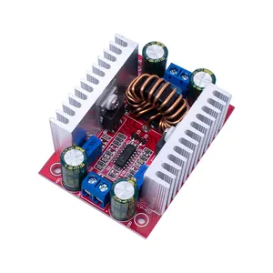 DC 400W 15A Step-up Boost Converter Fuente de alimentación de corriente constante Controlador LED 8,5-50V a 10-60V Cargador de voltaje Módulo de aumento