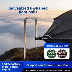 Clous de jardinage en acier inoxydable pour l'irrigation goutte à goutte avec tuyaux, barrières anti-mauvaises herbes, tissus et revêtements de <span class=keywords><strong>sol</strong></span> - Product Image 3