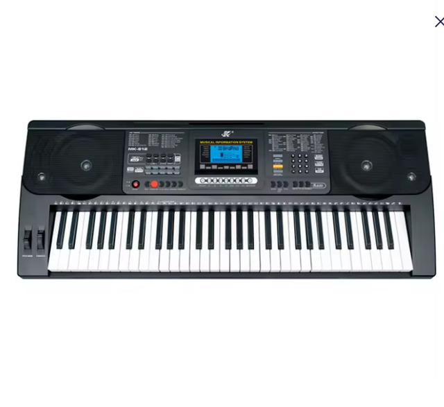 25 Key MIDI Keyboard with Strike Pad Professional Electronic Music MIDI Controller Smart Portable Arranger Pad Keyboard