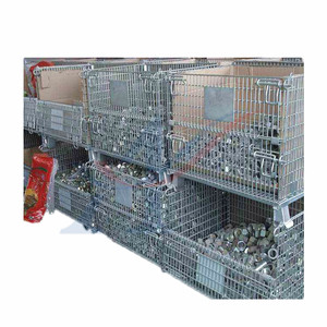 <span class=keywords><strong>Cage</strong></span> de rangement en métal pliable, livraison gratuite, avec roues - Product Image 1