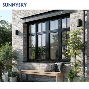 Sunnysky NFRC fenêtre rectangulaire fixe <span class=keywords><strong>baie</strong></span> vitrée en aluminium <span class=keywords><strong>grande</strong></span> fenêtre fixe pour maison - Product Image 1