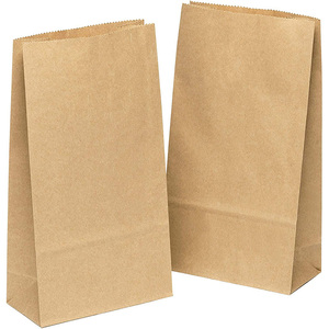Sacchetto Regalo Personalizzato in Carta Kraft Riciclata, <span class=keywords><strong>Mini</strong></span> Sacchetto Marrone per Pasticceria, Biscotti, Tè, Caffè, Dolci, Pizza, Sushi - Product Image 4