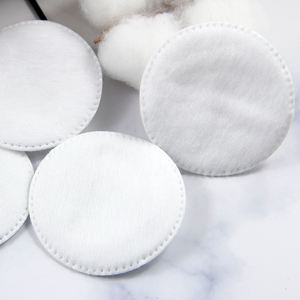 Tampon rond en coton pour démaquillant, base de maquillage, pour produits cosmétiques, vente en gros, 10 pièces - Product Image 4
