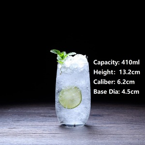 Vente en gros, verres à cocktail de forme ovale, <span class=keywords><strong>sans</strong></span> <span class=keywords><strong>pied</strong></span>, verres à champagne, <span class=keywords><strong>verre</strong></span> à vin martini - Product Image 2