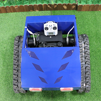 Tondeuse à gazon robotisée télécommandée, moteur à essence, multifonction, coupe de l'herbe, élimination des mauvaises herbes pour la maison, le jardin, la ferme