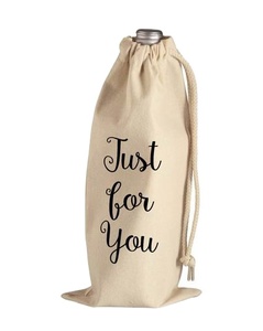 Bolsa de botella Botella Bolsa con cordón Bolsa de embalaje de botella de vino promocional - Product Image 1