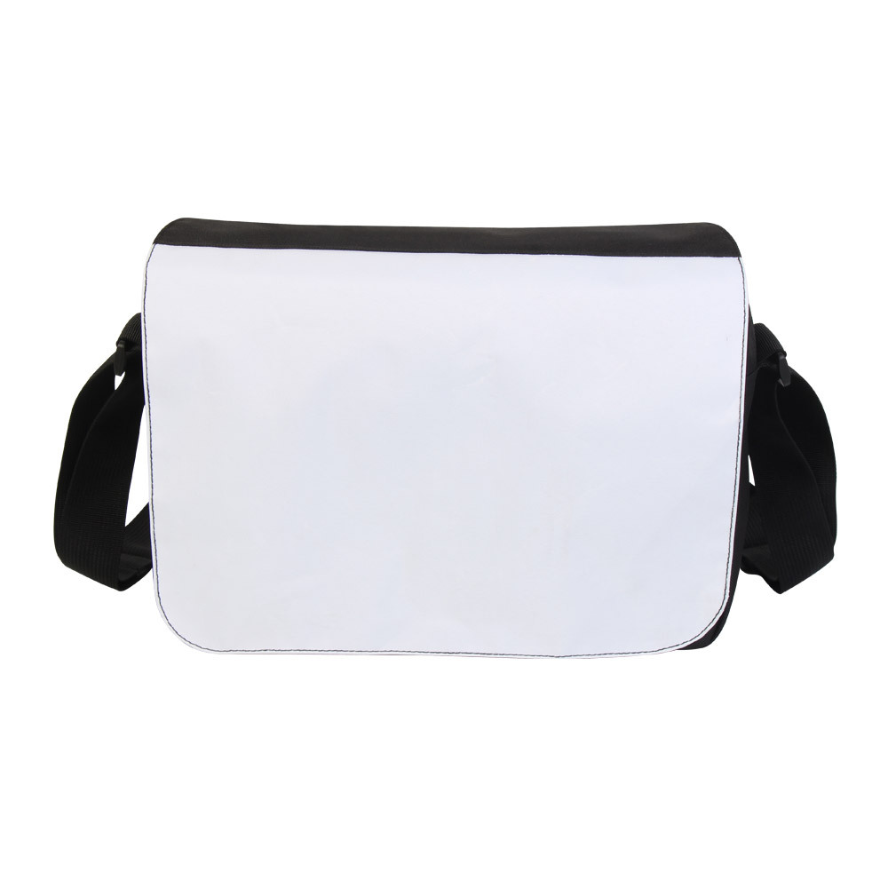 Sublimation Blank Shoulder Bag Custom Logo Big Size blank polyester Canvas Messenger Bags Sublimation Print Crossbody Bag