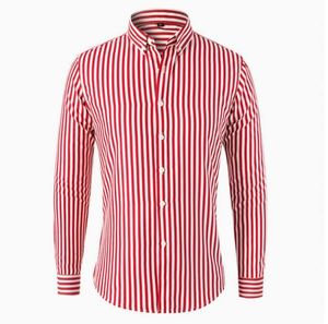 I-0512 Camisa de Manga Larga para Hombre, Primavera-Otoño, Corte Entallado, Estilo Casual de Negocios, Cuello Alto, Transpirable, Color Sólido - Product Image 6
