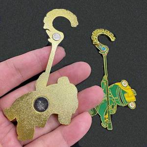 Nezha2 animali mitici fabbrica di merci Creative culturali vendite dirette transfrontaliere <span class=keywords><strong>porta</strong></span> frigorifero Stick Set di distintivi in metallo - Product Image 4