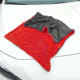 Serviettes de séchage double face en microfibre pour voiture 40x40cm 700-899 GSM, en microfibre tricotée, couleur unie, pour le detailing automobile, séchage rapide et absorbantes - Product Image 4