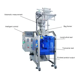 Máquina empacadora de aceite de oliva 10ml 15ml Bolsa de plástico de dosis única que forma la máquina de sellado de llenado de líquidos