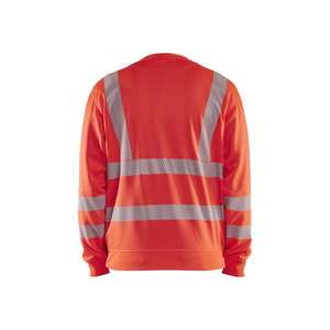 BLAKLADER - 356225385500XS Sudadera Hi-Vis Rojo-EAN 7330509832134 ROPA DE TRABAJO DE LA HI-VIS - Product Image 2