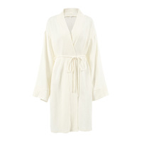 Robe ample pour femme 2025, style transfrontalier Europe-Amérique, en polyester respirant et confortable, avec lacets et cordon de serrage, idéale pour l'été.
