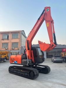 Excavadora Hitachi ZX120 Usada con Rendimiento Hidráulico Estable para Excavación de Cimientos y Construcción de Infraestructura - Product Image 2