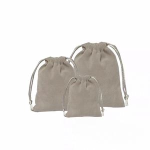 Bolsa de Algodón con Cordón de Terciopelo Premium Personalizada, Solución de Almacenamiento de Lujo - Product Image 5