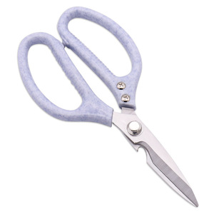 Stainless Steel <b>Kitchen</b> <b>Scissors</b> ABS Handle Straight Head Green Blue Red Home Use Dishwasher Safe Yangjiang Origin - Product Image 3