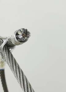 10มม. 8X19S สายลิฟต์เชือกลวดสลิงเชือกดึงพิเศษสำหรับประตู - Product Image 5