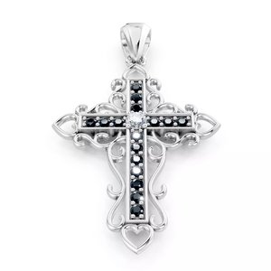 Colgante de Lujo Unisex de Plata de Ley 925 con Baño de Oro y Rodio, Diamante Cultivado en Laboratorio, Moissanita AAA, Estilo Hip Hop, Moda - Product Image 6