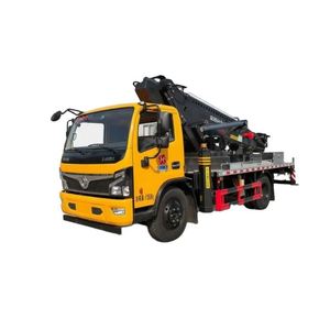 รถบรรทุกติดตั้งกระเช้าไฟฟ้ายี่ห้อ Dongfeng Furika ขนาด 36 เมตร มาตรฐานยูโร 6 สำหรับซ่อมไฟถนนและงานวิศวกรรมเทศบาล - Product Image 1