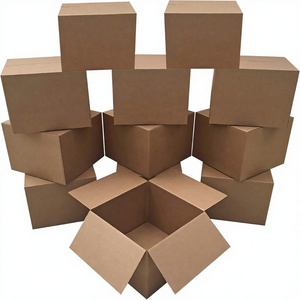 Boîtes d'expédition en carton ondulé kraft brun à paroi simple 13*8*9cm pour emballage express, vente en gros, pour vernis à <span class=keywords><strong>ongles</strong></span>, huiles et cosmétiques - Product Image 3