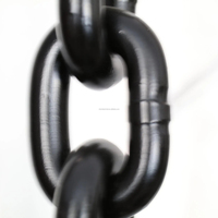 Carretilla elevadora Eslingas Cadena de hojas Elevador de contenedores Cadena de elevación G80 Cadena de bloques para productos de elevación Hecho en China