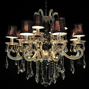 โคมไฟแขวนสไตล์วินเทจหรูหราล็อบบี้ของโรงแรมโคมไฟระย้าแบบเสาคลาสสิกขนาดใหญ่โคมไฟระย้าที่ทันสมัย - Product Image 5