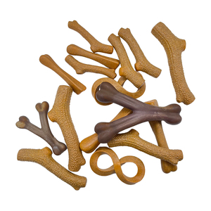 Nhà Máy Bán Buôn Cứng Làm Sạch Răng Cắn Kháng Mô Phỏng Tương Tác Dog Bone Nhai Đồ Chơi - Product Image 4