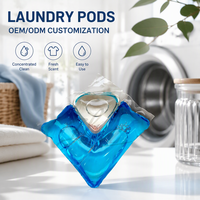 Lessives en dosettes JL pour peaux sensibles, dosettes de lessive liquide, perles de lessive hypoallergéniques