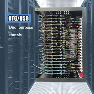 HoweVis 휴대폰 마더보드 박스 OTG 이더넷 폰팜 박스 스마트폰 파밍 섀시 클릭 팜 - Product Image 1