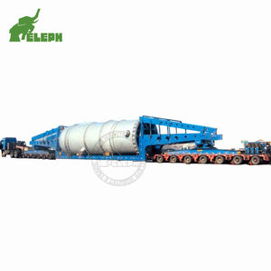 4 as roda dan 3 baris 6 as roda 150 ton rendah Semi Trailer - Product Image 2