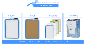 Bảng Đánh Dấu A3 Bảng Viết Văn Phòng Trường Học Bảng Xóa Khô A4 Không Có Khung Từ Tính Cho Trẻ Em - Product Image 2