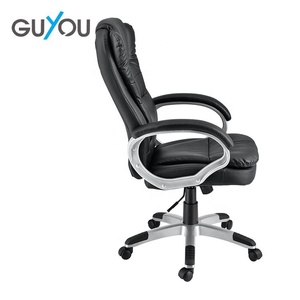 Silla <span class=keywords><strong>de</strong></span> oficina giratoria <span class=keywords><strong>de</strong></span> cuero PU y PVC con altura ajustable, ejecutiva, <span class=keywords><strong>amazon</strong></span>, gran oferta, <span class=keywords><strong>2022</strong></span> - Product Image 4