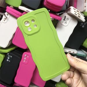 Cover Protettiva per Fotocamera con Bordo Ondulato per <span class=keywords><strong>Samsung</strong></span> S20 Ultra S25, Custodia per Telefono con Bordo Ondulato in Colori Pastello - Product Image 3