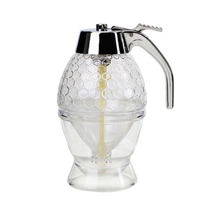 Squeeze Bottle Honey Jar Container <strong>Bee</strong> Drip Dispenser Kettle Storage Pot Stand Holder Juice Syrup Cup Home <strong>Kitchen</strong> <strong>Accessories</strong> - Product Image 1