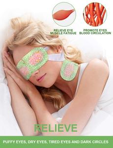 Hebei Supplier Private Label Disposable Sleep Relief Relief <b>Eye</b> Fatigue Steam Warm <b>Eye</b> Heating <b>Mask</b> Supplier - Product Image 4
