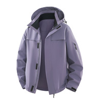 Veste Hardshell Unisexe Grandes Tailles Coupe-Vent pour Uniformes d'Entreprise NEUVE Vente en Gros Export