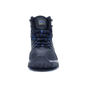 EVA RB Cemented Outsole Action Nubuck Leather Mesh Upper S3 Steel Toecap Safety Shoes For Hiking