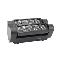 Barre professionnelle magique Led Cube faisceau tête mobile Disco DJ scène projecteur 8 yeux araignée lumière Laser