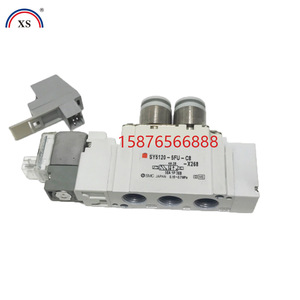 โซลินอยด์วาล์ว SMC รุ่น SY5120-5FU-C8 สำหรับเครื่องพิมพ์โคโมริ อะไหล่เครื่องพิมพ์ออฟเซ็ต - Product Image 1