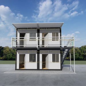 Design moderne personnalisé facile à installer 2 <span class=keywords><strong>3</strong></span> 5 chambres maisons en verre modulaires préfabriquées maisons préfabriquées - Product Image 4