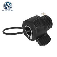 Acelerador de Pulgar de Plástico Resistente al Agua para Patinete Eléctrico KUGOO Kukirin G2 G3 G4, Control de Velocidad, Plug-and-Play