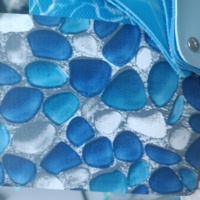 Großhandel Modernes Design Oberirdischer Mosaik-Farbiger PVC-Membran-Pool Kunststoff-Vinyl-Auskleidung 1,5 mm Dicke