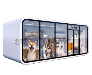 Contenedor móvil para sala de estar, Kits de playa prefabricados, casa Modular movible, casa pequeña - Product Image 2