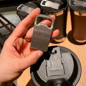Wholesale 17oz Thermal Metal Insulated Stainless Steel Coffee Tumbler Beer Cup with Opener Lids - Product Image 3