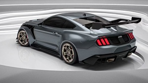 Alerón Trasero de Fibra de Carbono en Estado Nuevo para Ford Mustang, Estilo GTD Mejorado - Product Image 6