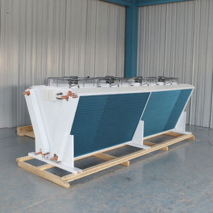 Condensador evaporativo da baixa temperatura do refrigerador de água industrial do elevado desempenho com equipamento essencial da troca térmica do motor - Product Image 3