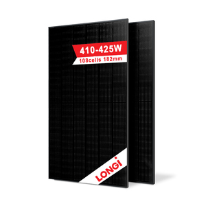 <span class=keywords><strong>LONGi</strong></span> – nouveau produit Hi-MO6 explorer panneaux solaires mono 410w 420w 425w panneau solaire noir complet fabricant système solaire - Product Image 2